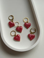 Pink Glitter Heart
