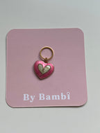 Pink and White Heart