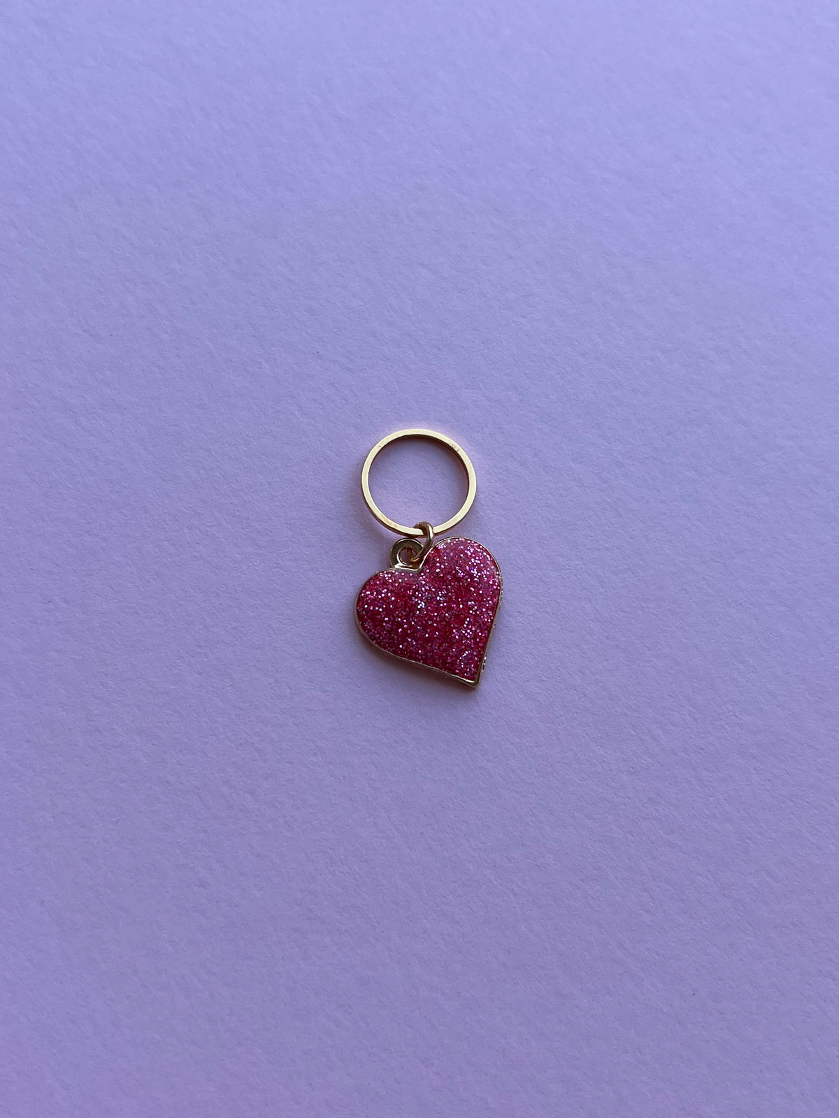 Pink Glitter Heart