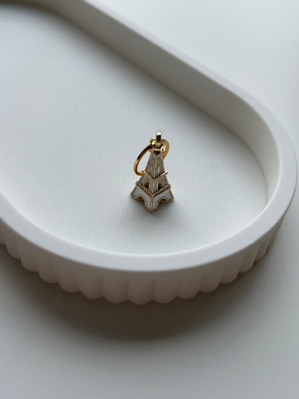 Eiffel Tower White