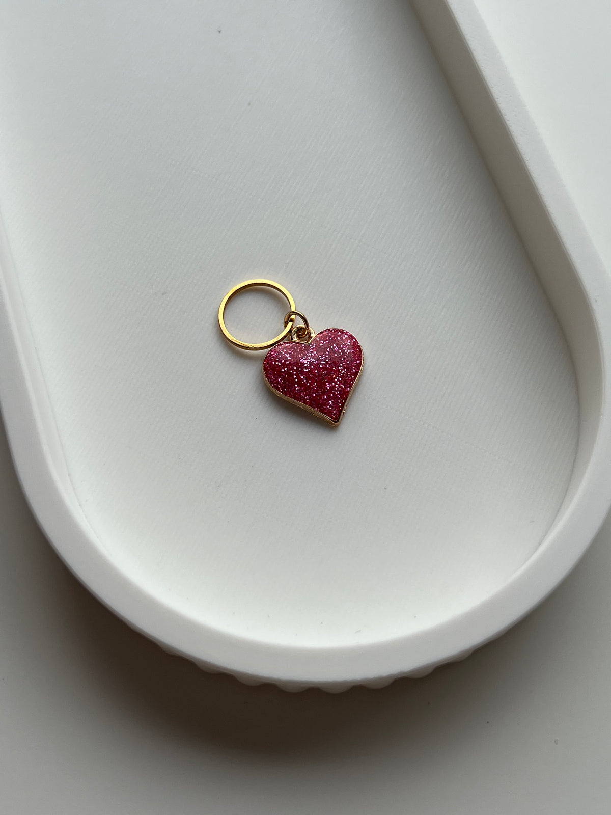 Pink Glitter Heart