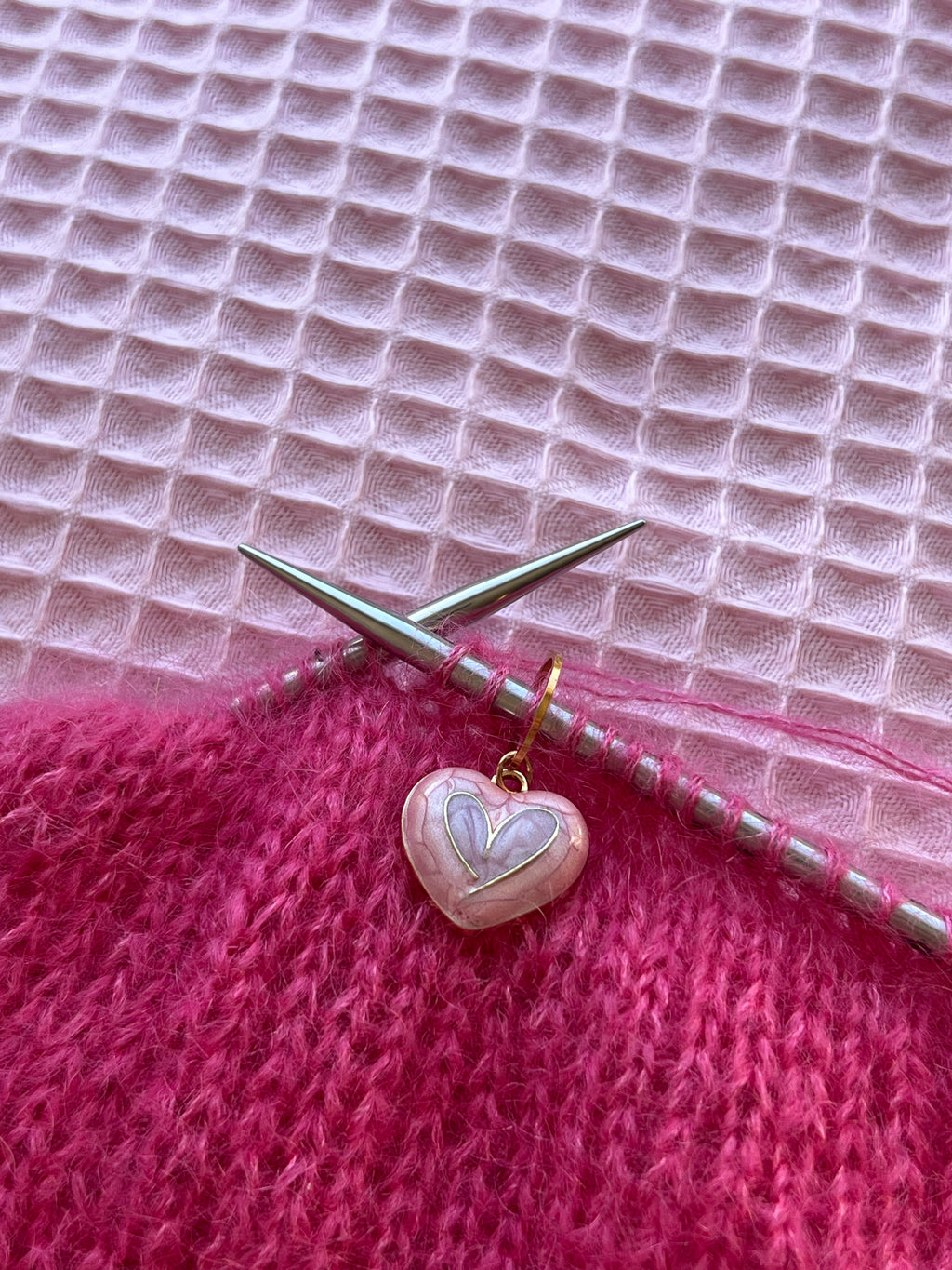 Pink and Purple Heart