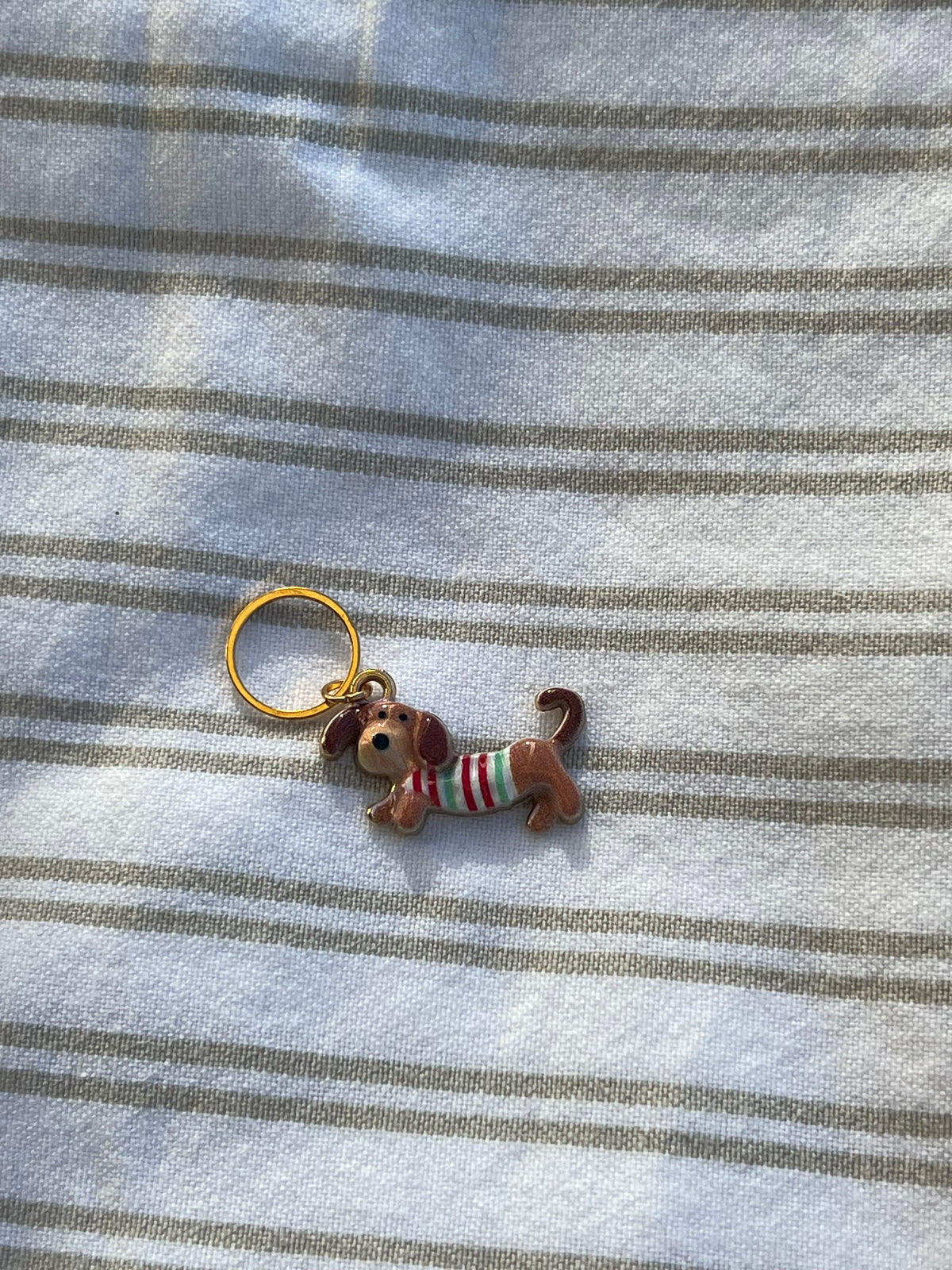 Stripey Sausage Dog