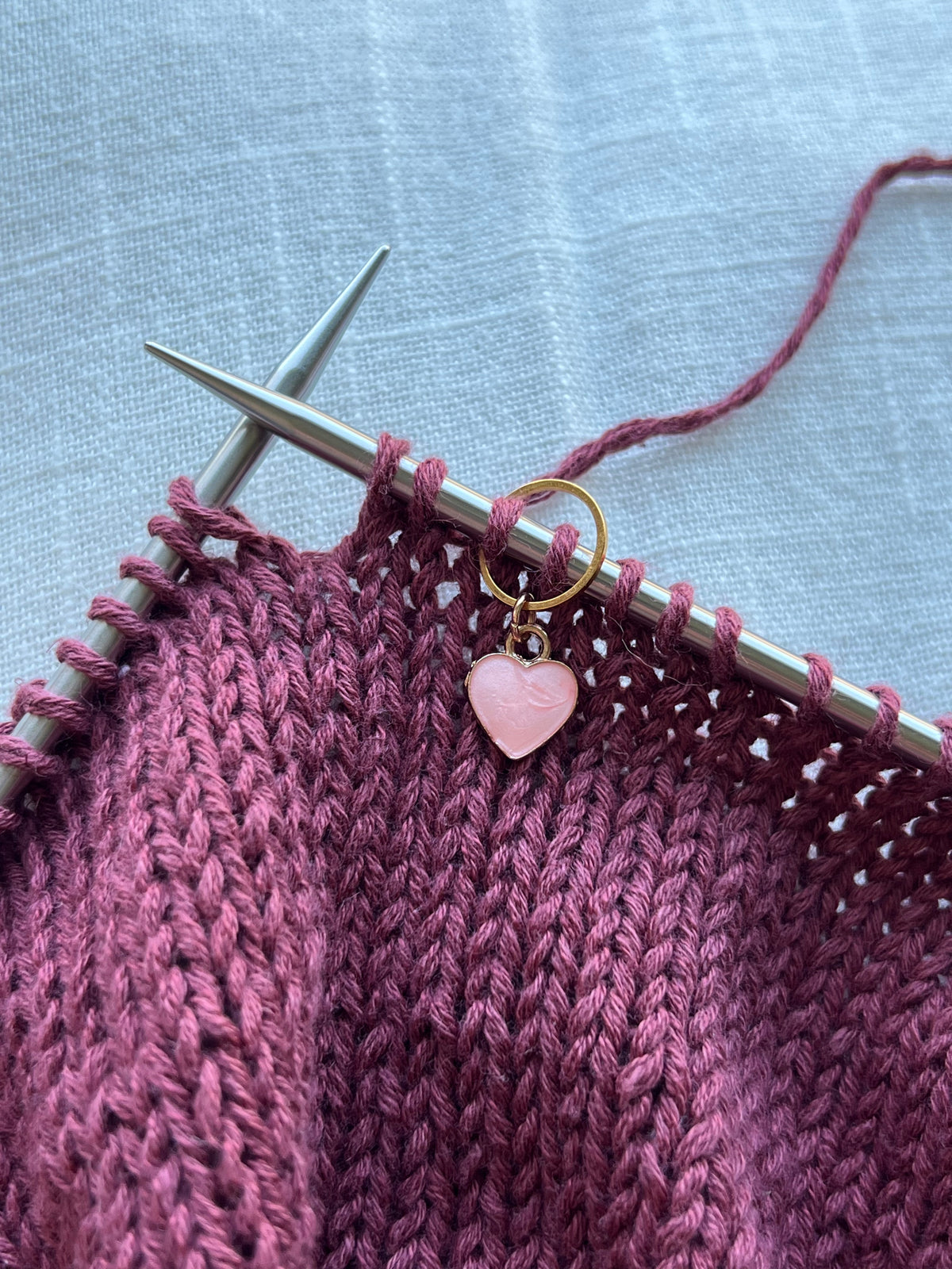 Pink Shimmery Heart
