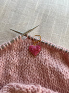 Pink Glitter Heart
